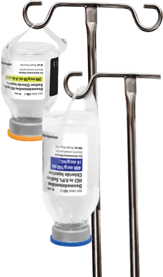Dexmedetomidine Hydrochloride in 0.9% Sodium Chloride Injection ready-to-use bottles