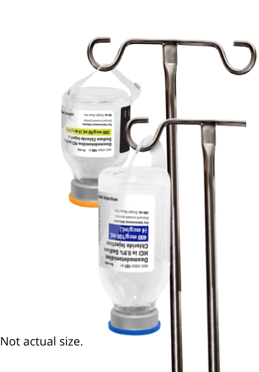 DDexmedetomidine Hydrochloride in 0.9% Sodium Chloride Injection ready-to-use bottles